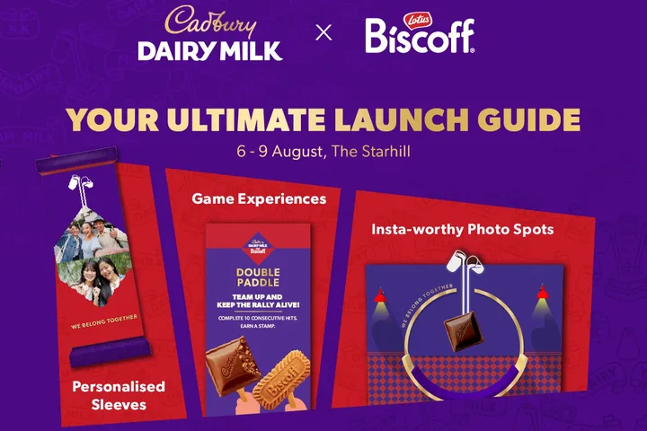 Cadbury Dairy Milk x Biscoff Launch, The Starhill, Kuala Lumpur