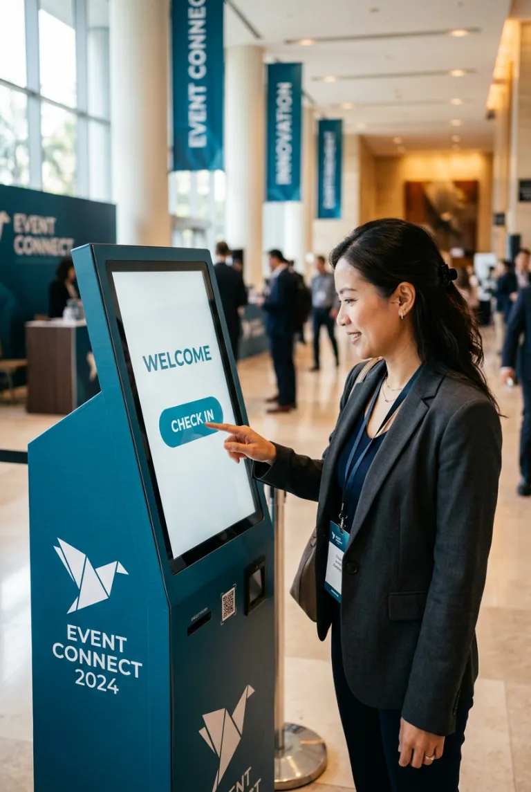 Custom-branded kiosk